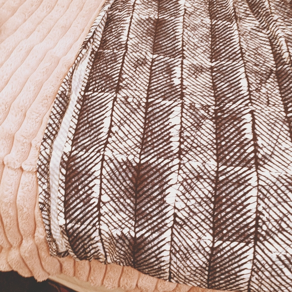 Michael Kors Blue and White Patterned Maxi Skirt - Picture 4 of 9